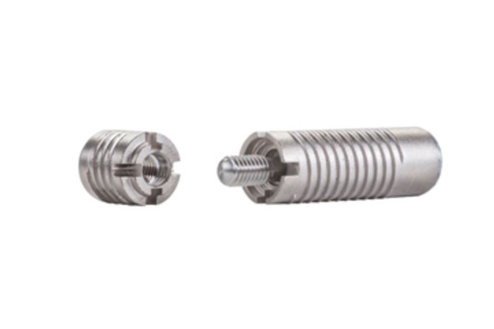 Invisible magnetic screw