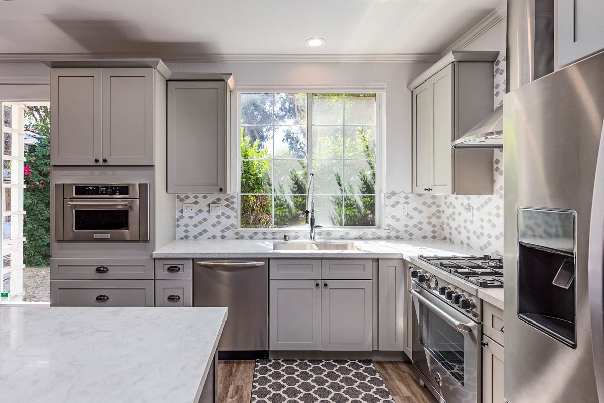 European retro cabinet whole house customization